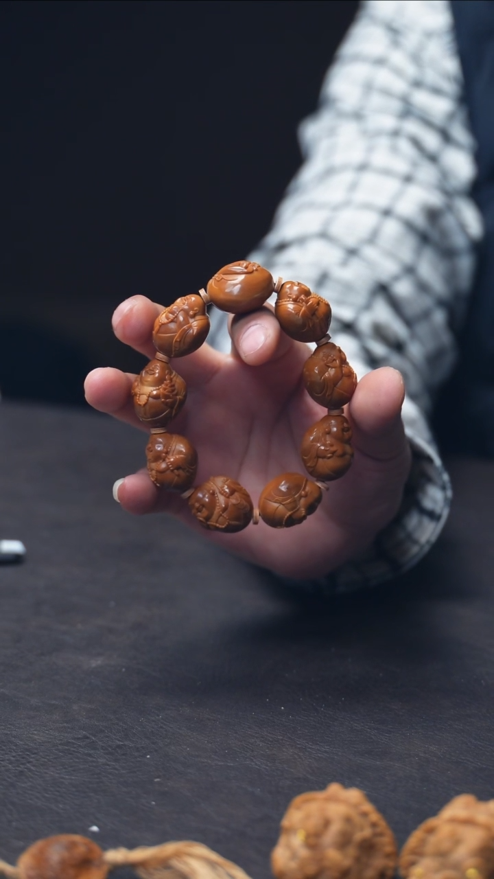 手串/手链橄榄核【八宝弥勒】