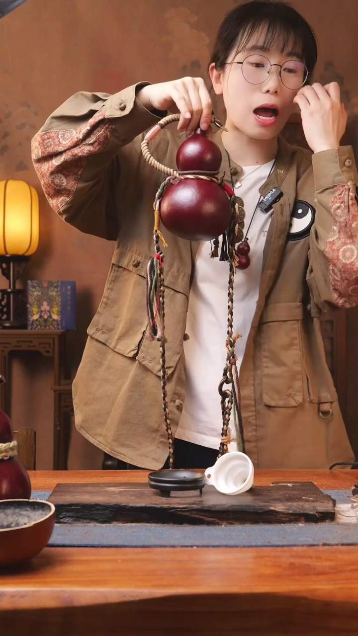 【闪购商品】227号精品大漆葫芦防腐防渗装水茶酒