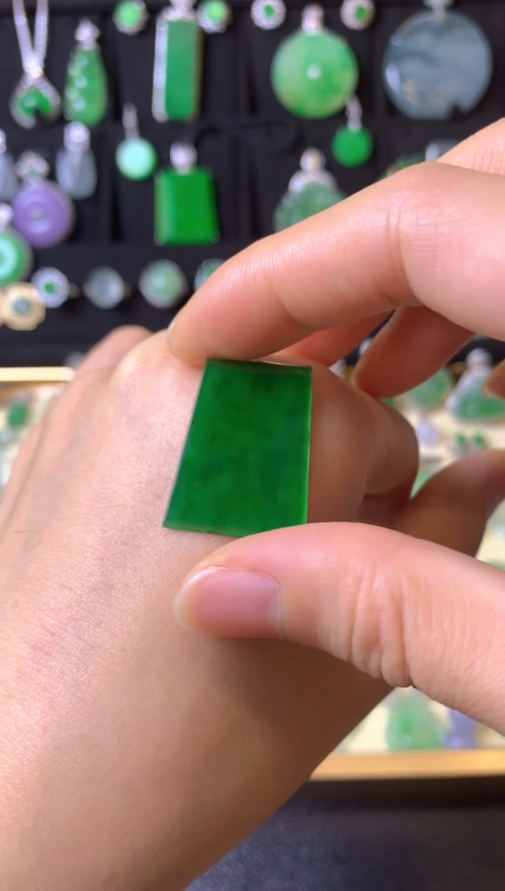 【闪购商品】定制翡翠未镶嵌1裸玉（客户意向镶嵌）