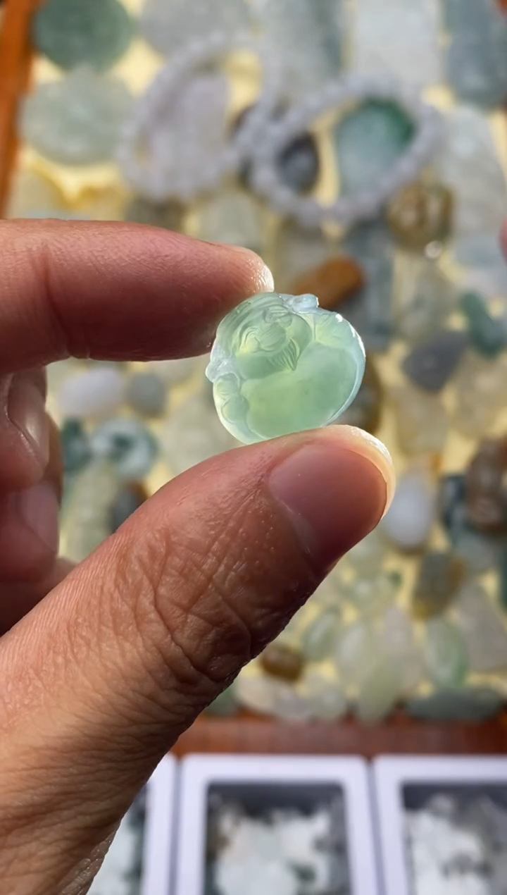 定制翡翠未镶嵌天然缅甸A货翡翠