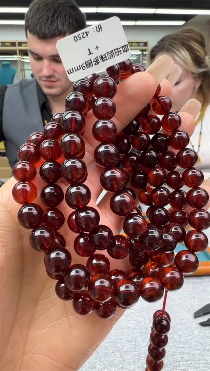 【闪购商品】琥珀颈饰未镶嵌93秒拍号