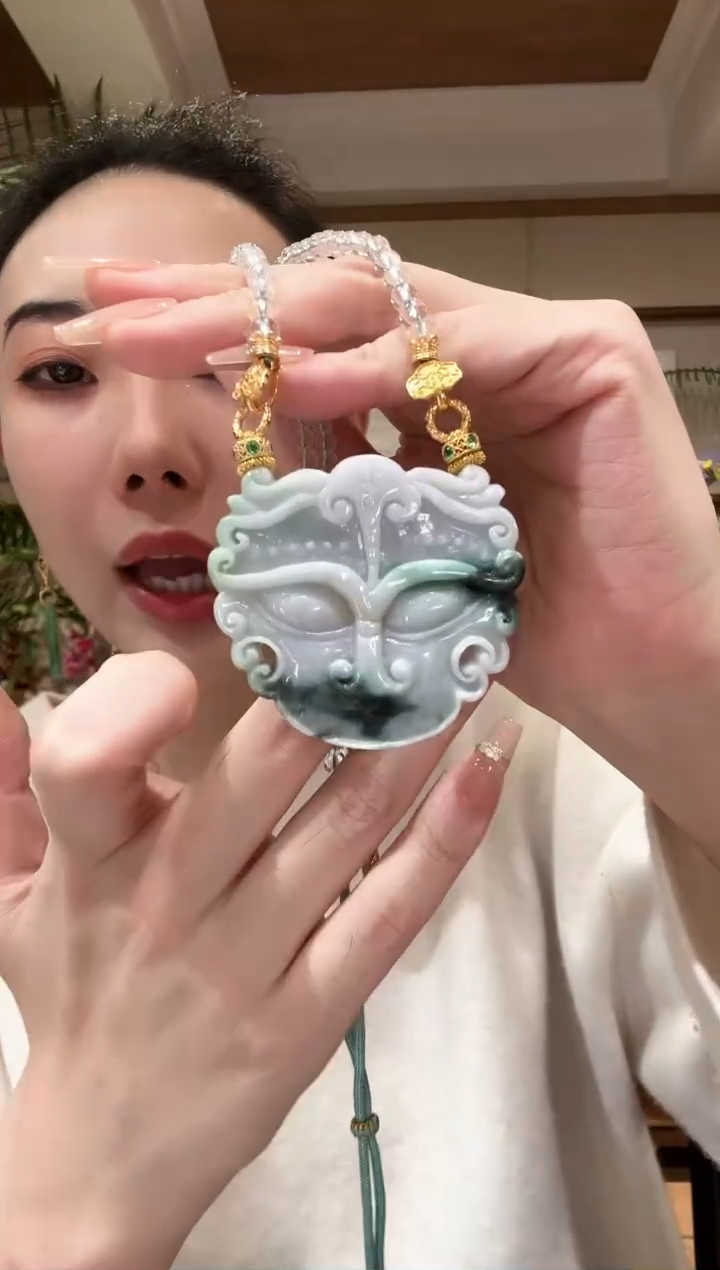 【闪购商品】翡翠颈饰未镶嵌国风