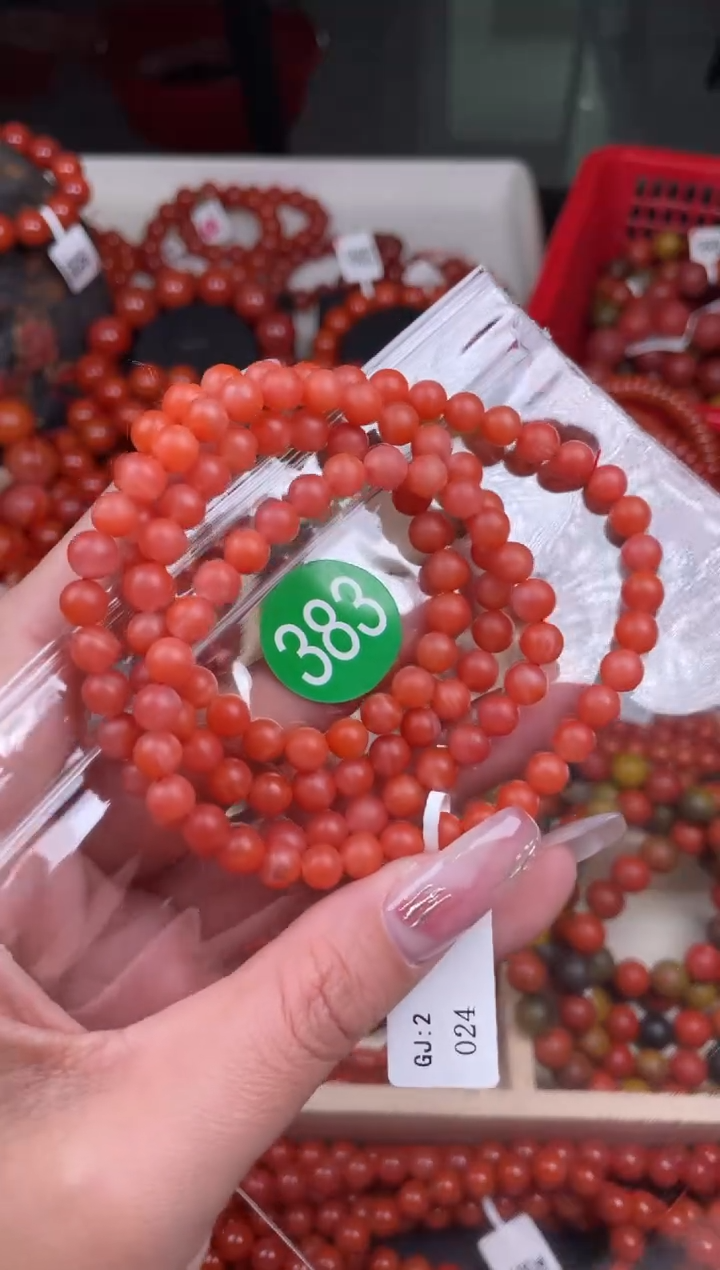 【闪购商品】南红玛瑙珠宝奇石未镶嵌383-6+