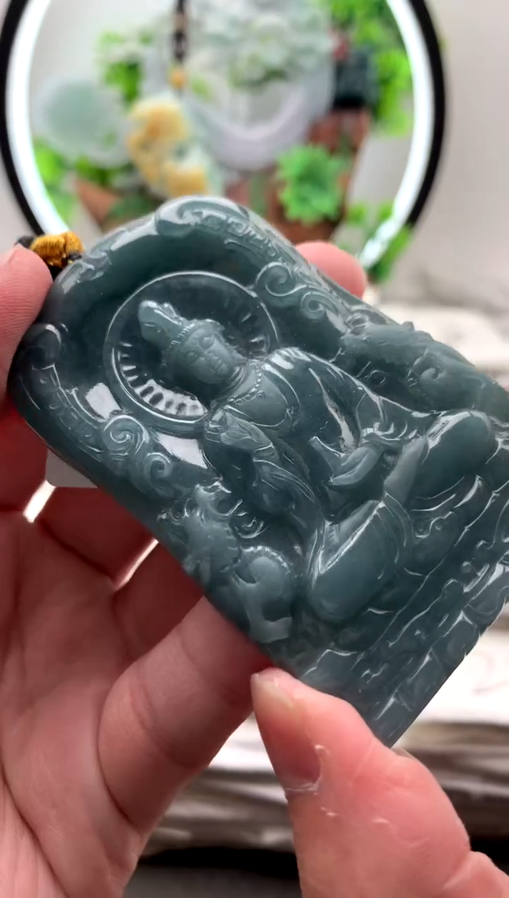 【闪购商品】翡翠颈饰未镶嵌观音