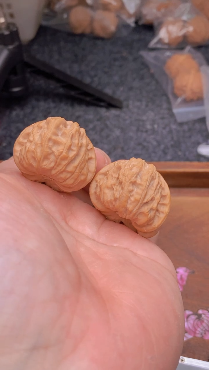 【闪购商品】文玩核桃把件G366号40尺门头沟