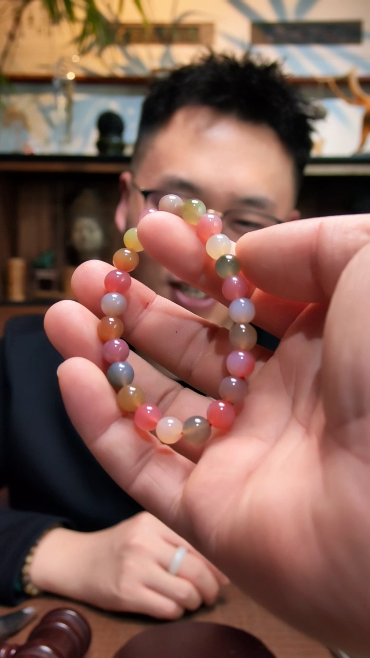 未镶嵌手串玛瑙/玉髓盐源玛瑙手串ZD8*+