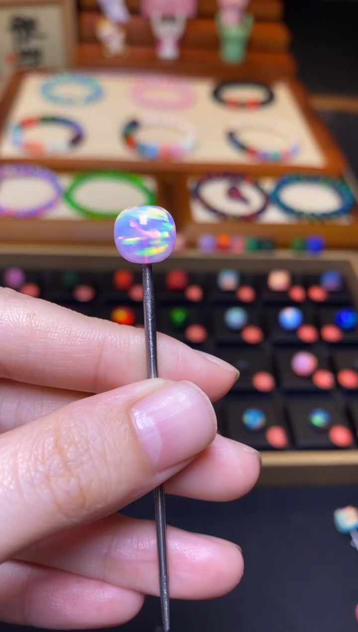 【闪购商品】树脂制品9*10mm人工欧泊老型48