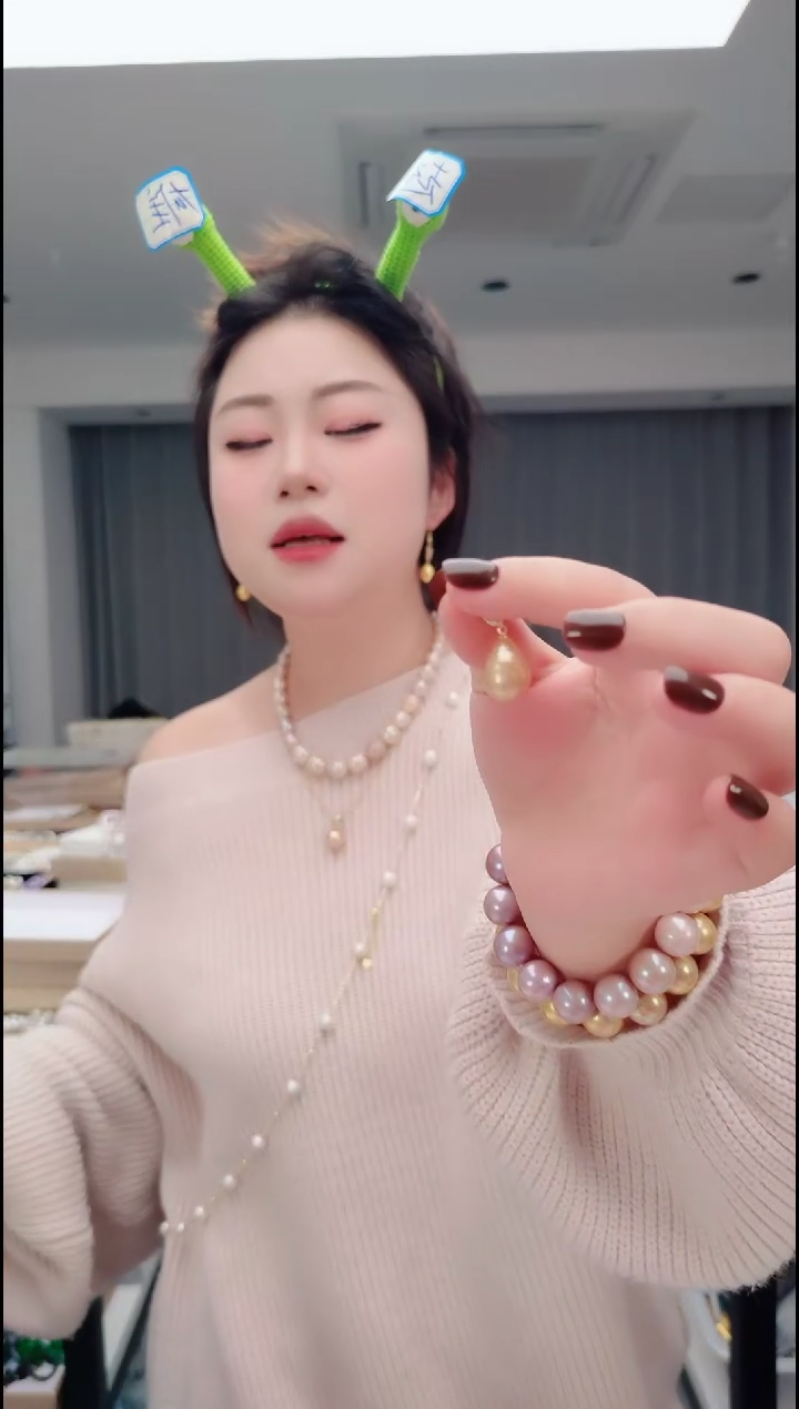 颈饰未镶嵌淡水珍珠2601吊坠