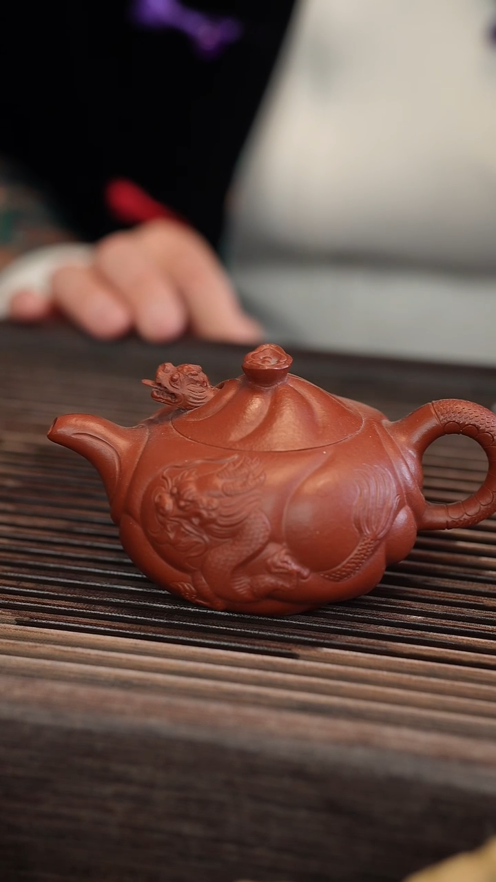茶壶紫砂盖墙裂一圈   瑕疵   