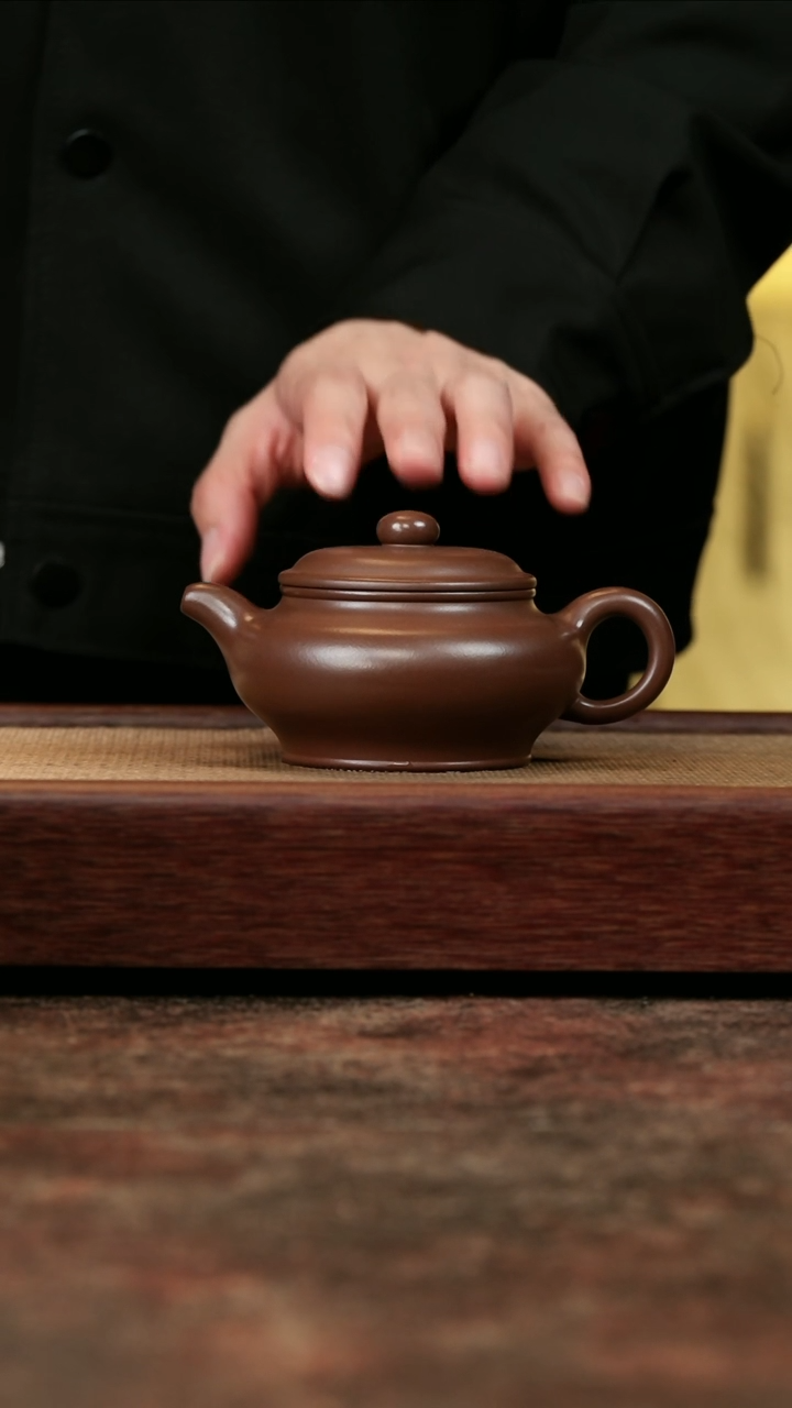 【闪购商品】紫砂茶宠深井底槽清扁掇只