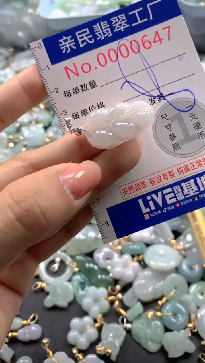 颈饰未镶嵌翡翠647