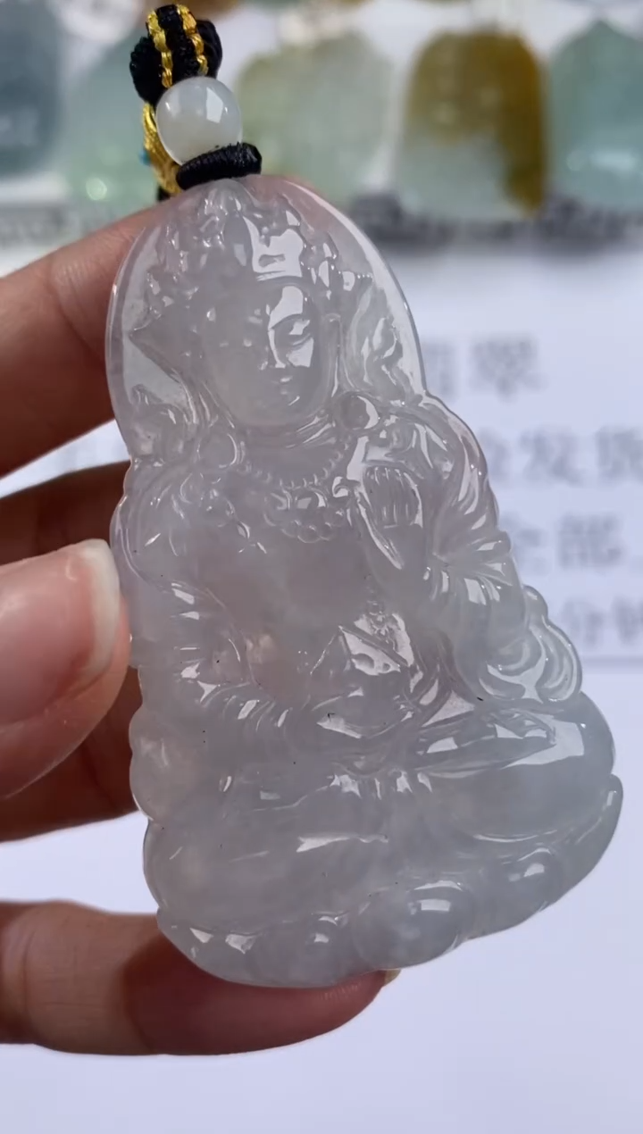 未镶嵌挂件翡翠304817     多人