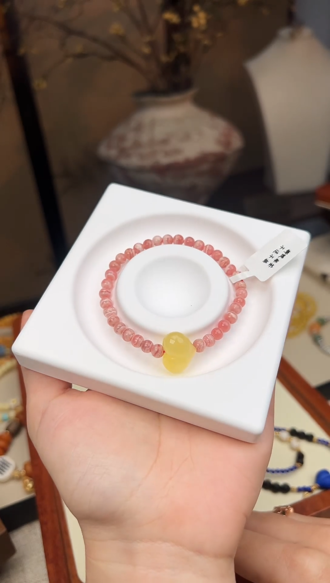 手链蜜蜡未镶嵌多样性发一