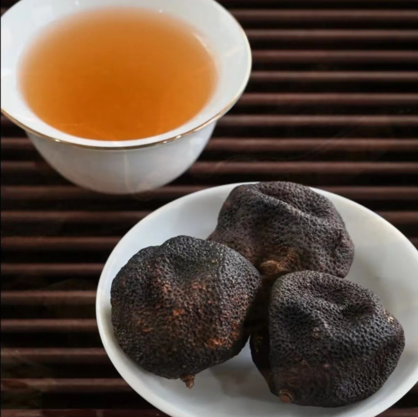 天果圆瓮 23年【杰选陈皮果】云溪 柑宝 250g 拍一发四