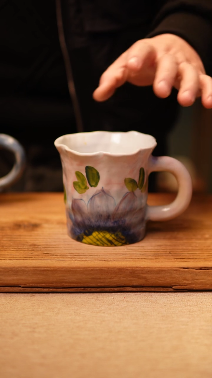 【闪购商品】@@陶园瓷舍@@纯手工手绘@高温釉下彩