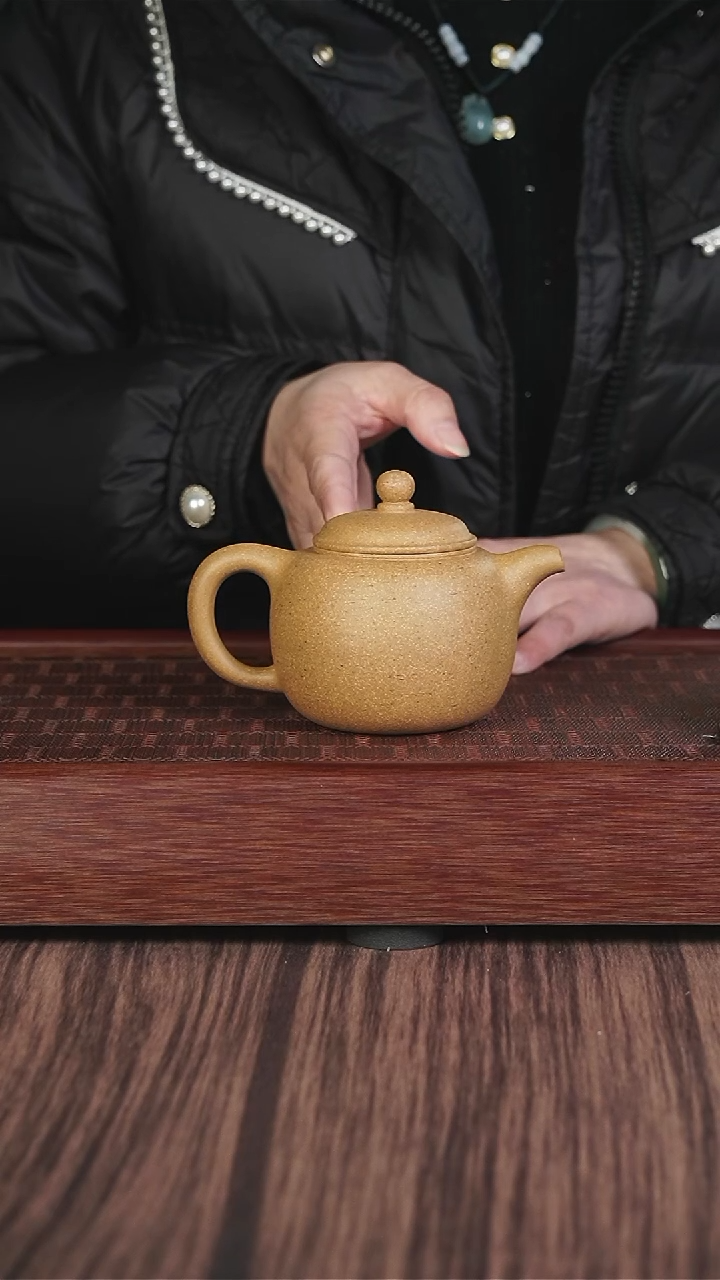 【闪购商品】紫砂茶壶粗砂  黄金段  匏尊