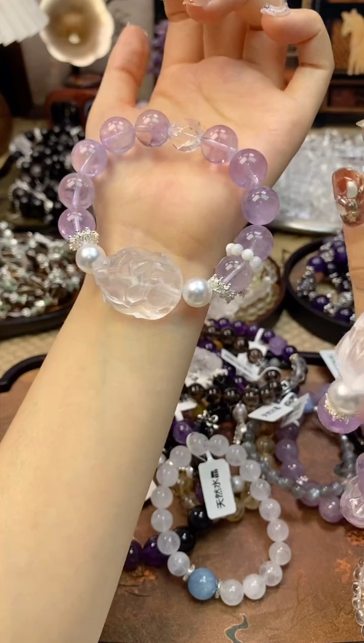 【闪购商品】紫晶手链未镶嵌6008手串