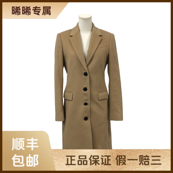 妃鱼/博柏利/羊毛/大衣/95新/s零三零九