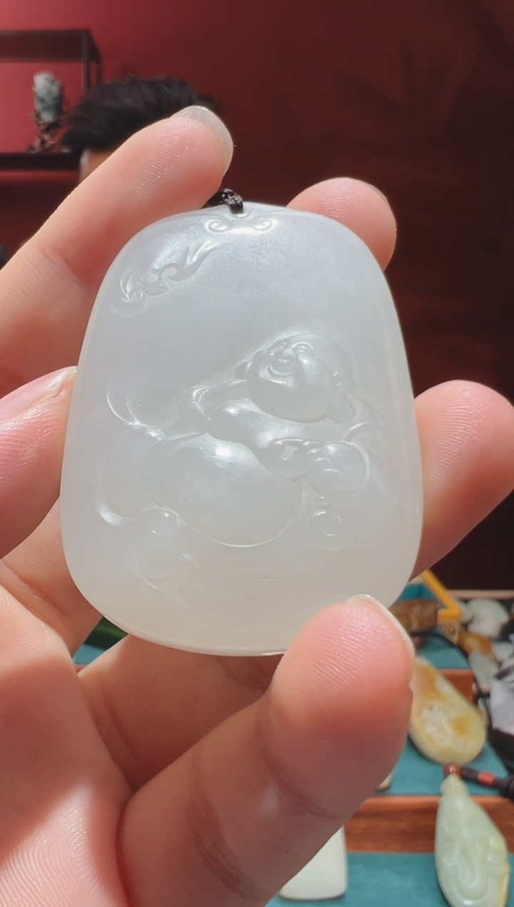 【闪购商品】和田玉吊坠(不含链)未镶嵌1