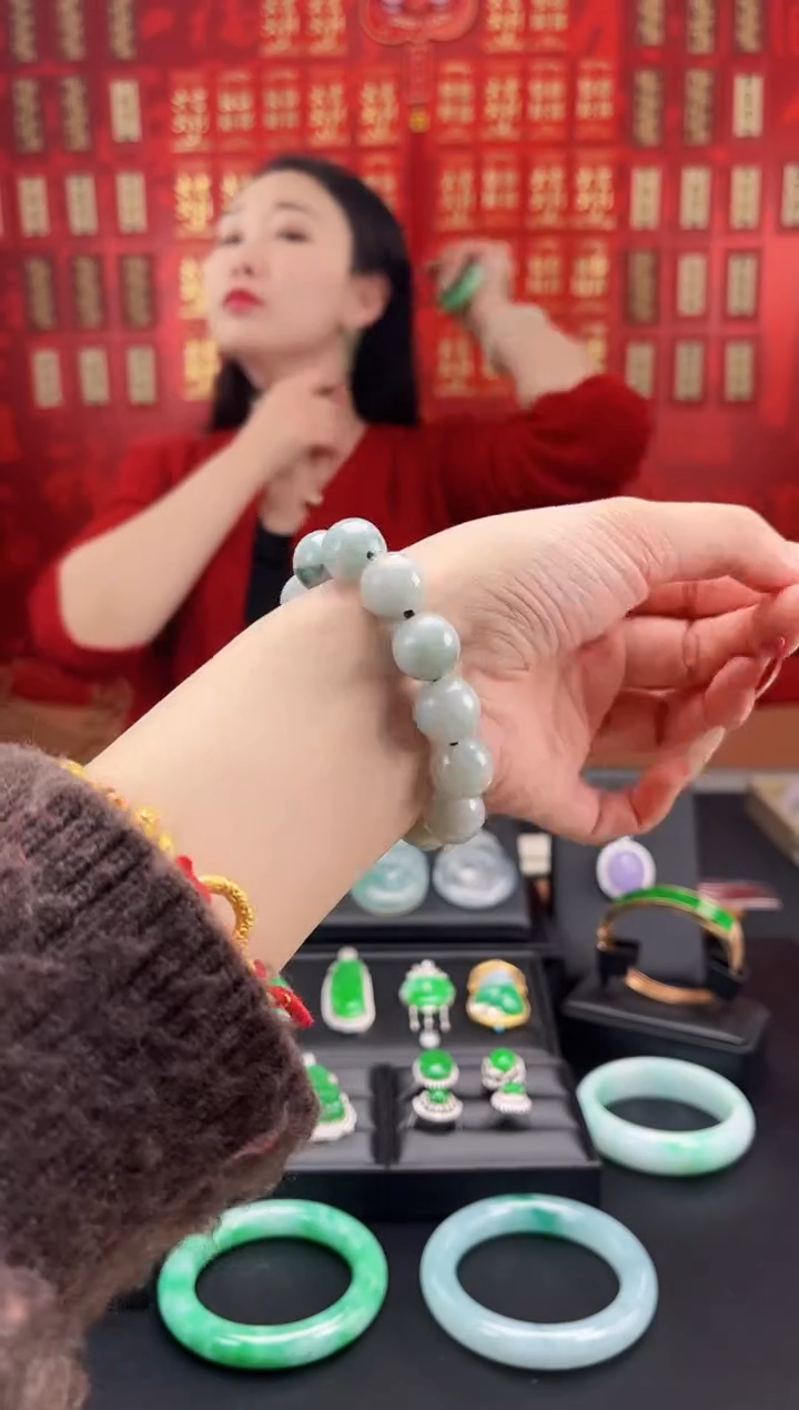 【闪购商品】翡翠手串未镶嵌珠串