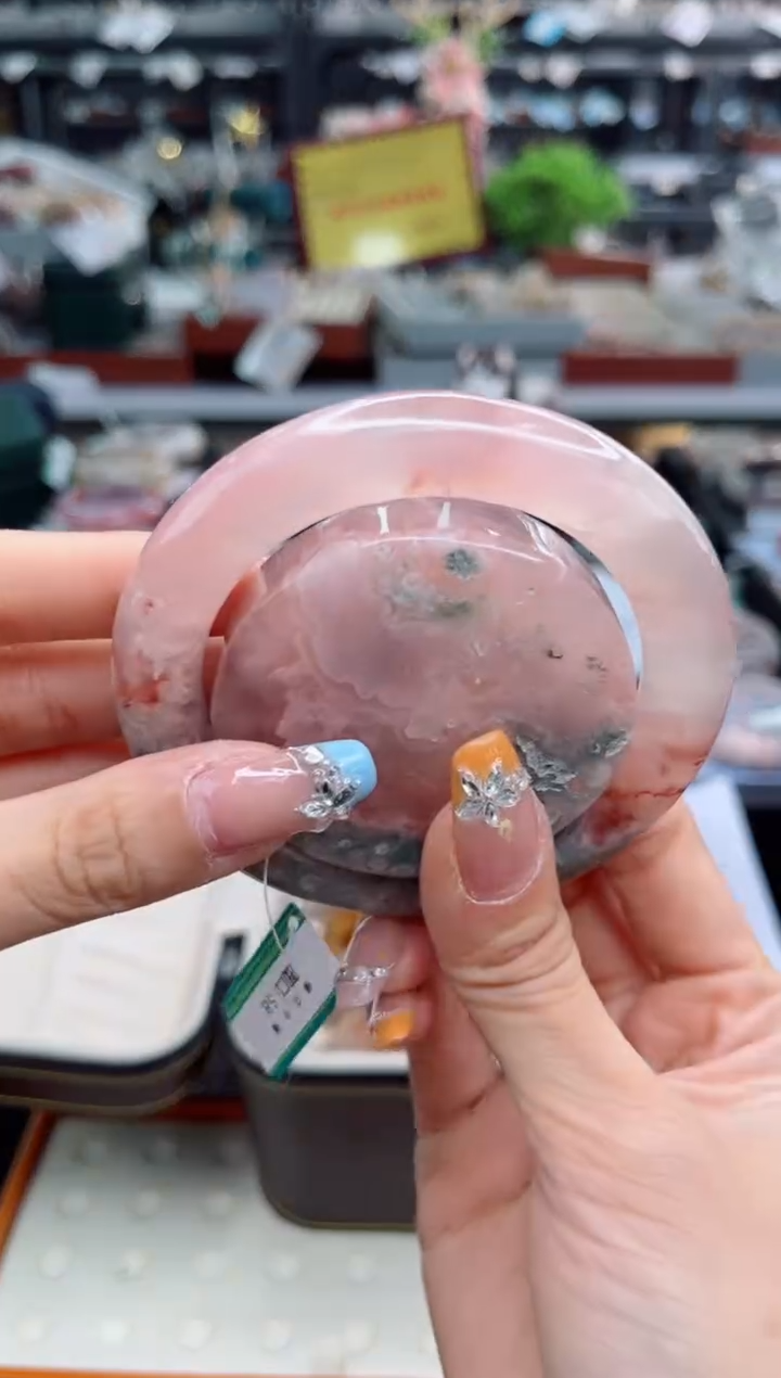 【闪购商品】石英质玉手镯未镶嵌58圈口（赠品镯心）6511617