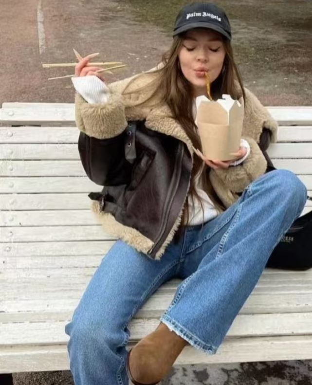 复古修身豹纹蛇纹孤品中古毛毛外套（默认微瑕）以直播间为准一