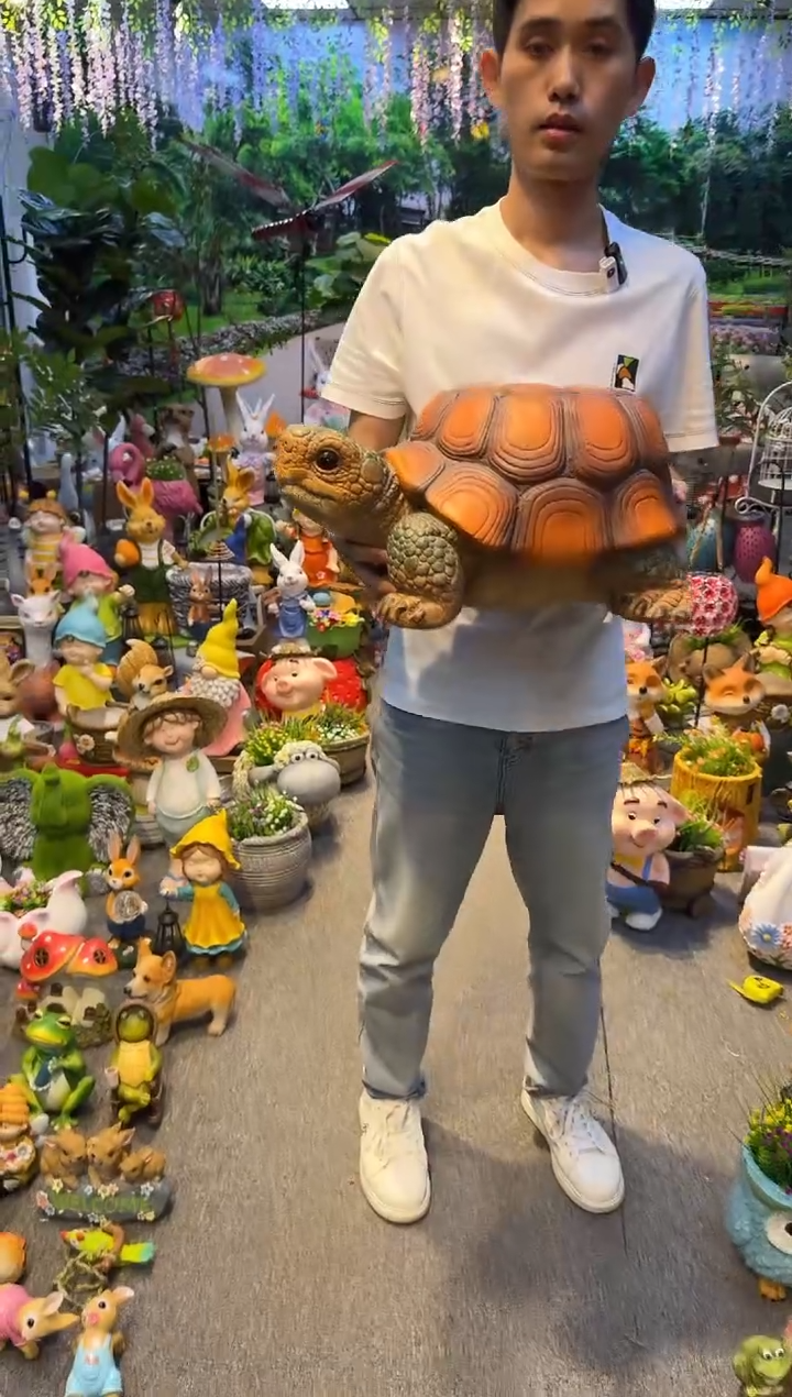 无花朵花园庭院摆件&00&