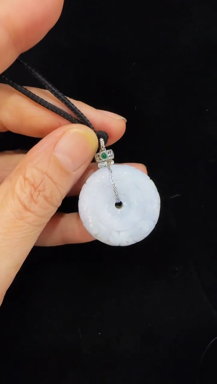 颈饰未镶嵌翡翠国风