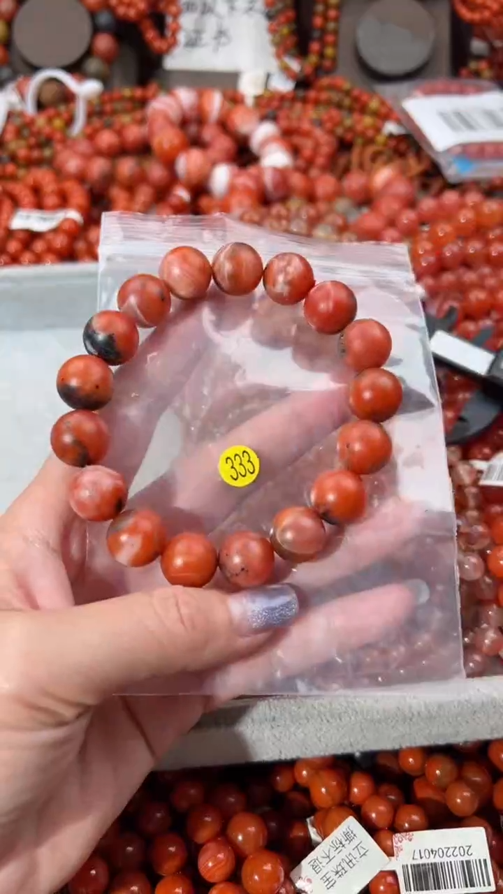 【闪购商品】南红玛瑙手串未镶嵌13+