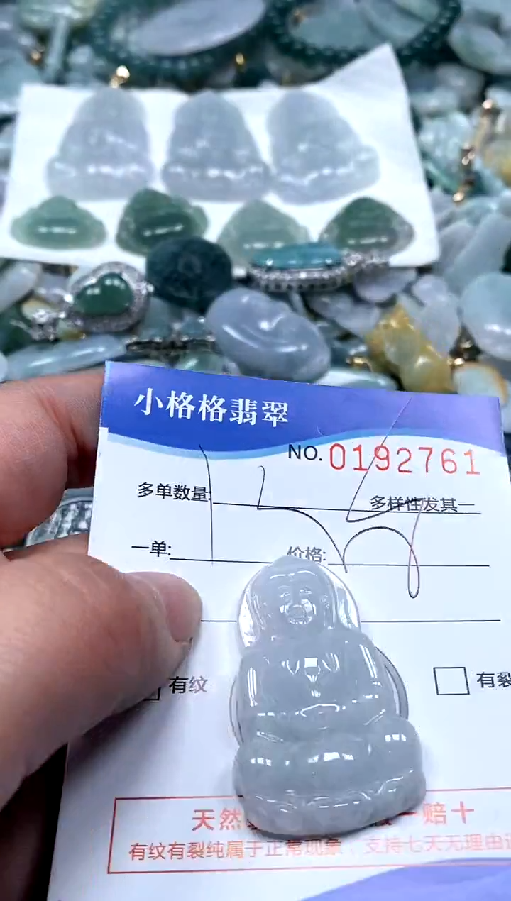 【闪购商品】翡翠颈饰未镶嵌闪购商品0192761