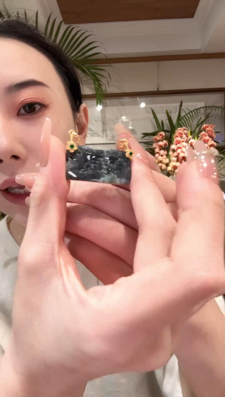 【闪购商品】翡翠颈饰未镶嵌国风