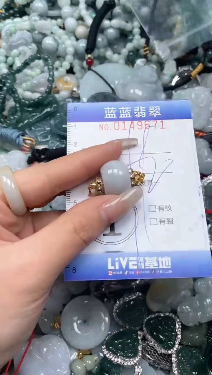 【闪购商品】翡翠颈饰未镶嵌闪购0149671多样性发其一