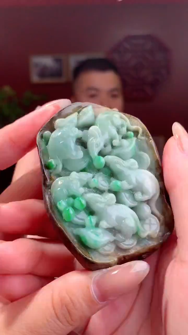 定制翡翠未镶嵌天然翡翠（拍一发一）