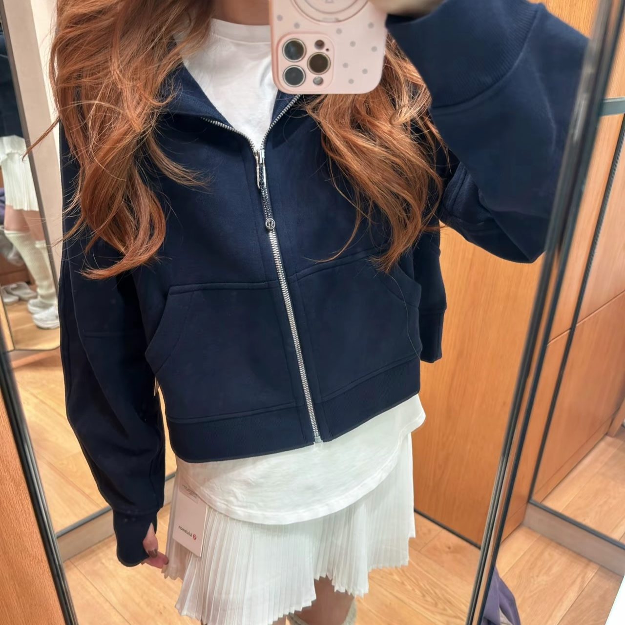 lululemon Scuba Oversized Full-Zip 宽松全拉短款连帽卫衣