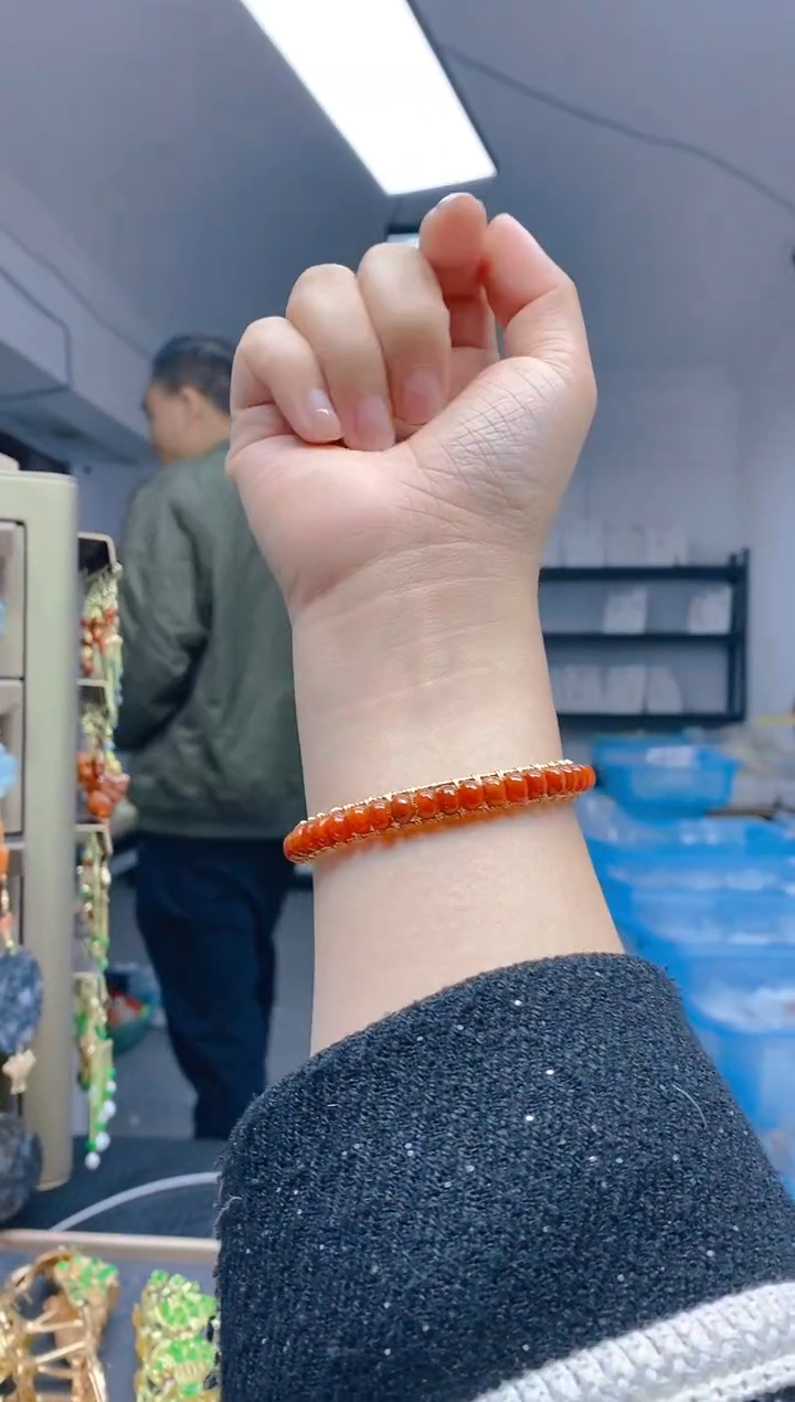 【闪购商品】翡翠耳饰合金372翡翠手镯