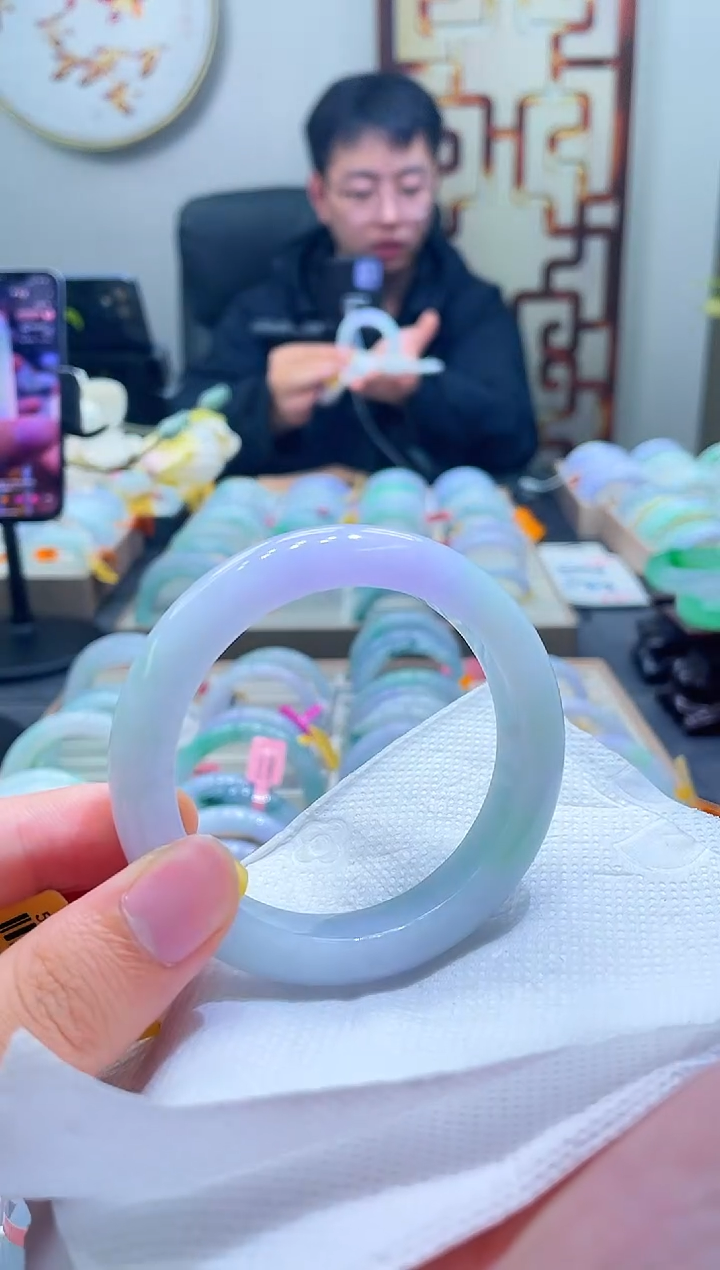 未镶嵌手镯翡翠226-55