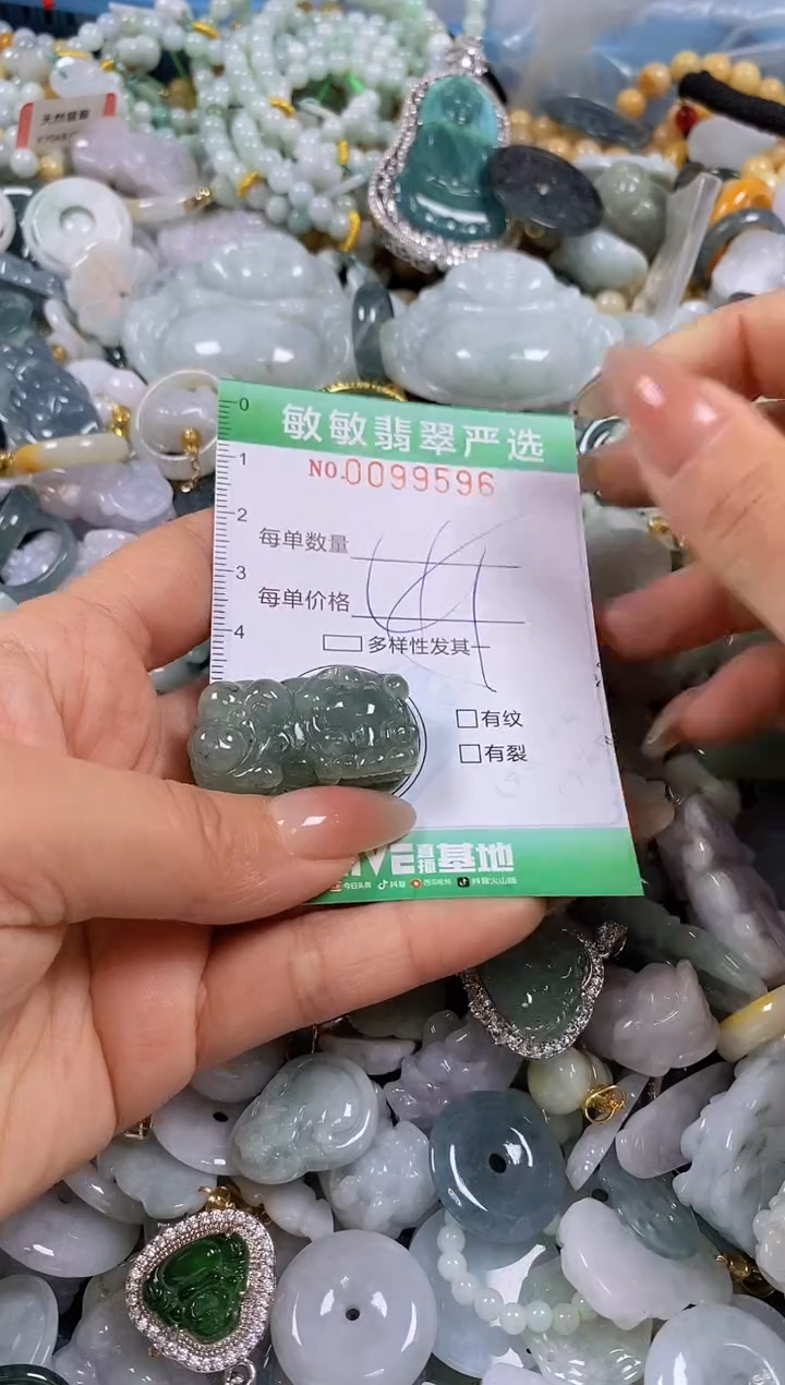 【闪购商品】翡翠颈饰未镶嵌闪购0099596