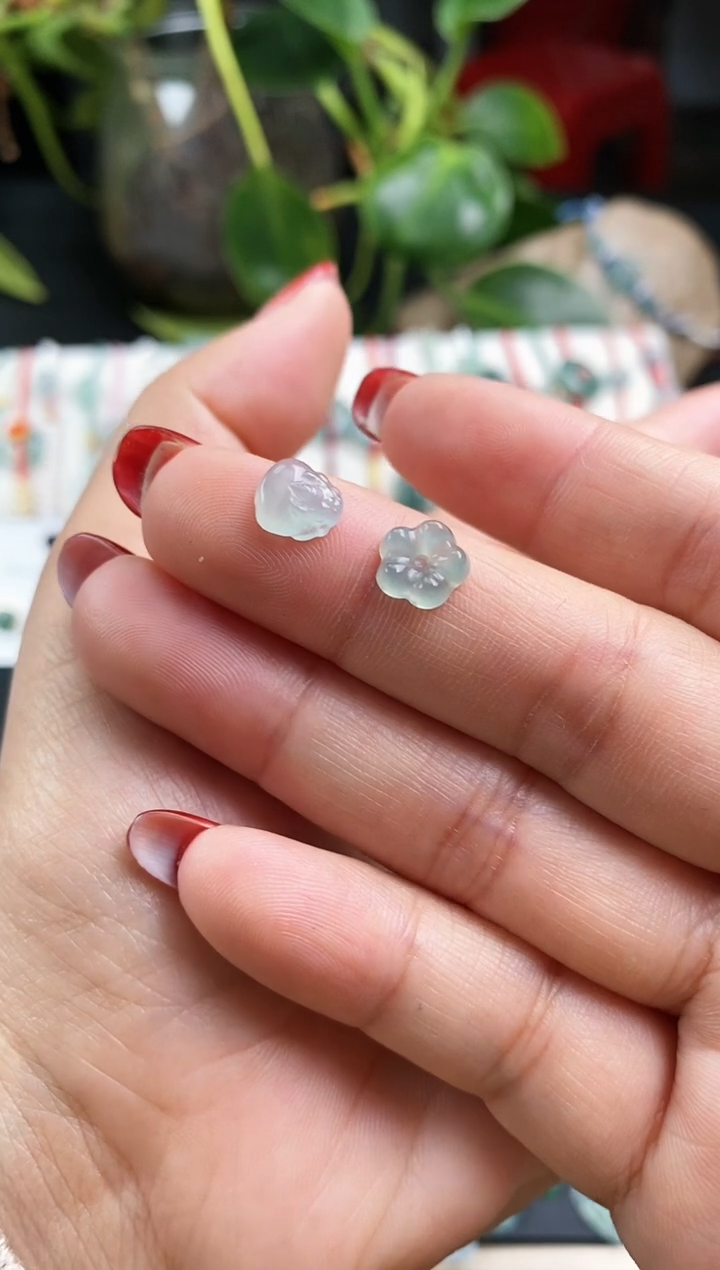 【闪购商品】翡翠戒指未镶嵌貔貅+小花