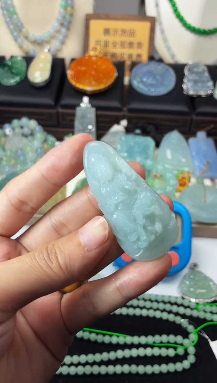 未镶嵌定制翡翠巴***阁5047毛货不退不换