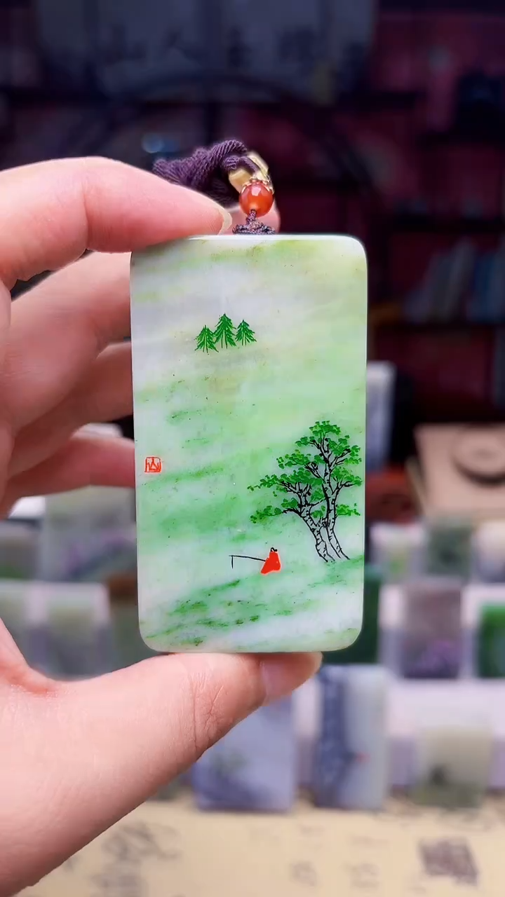 未镶嵌独山玉颈饰143