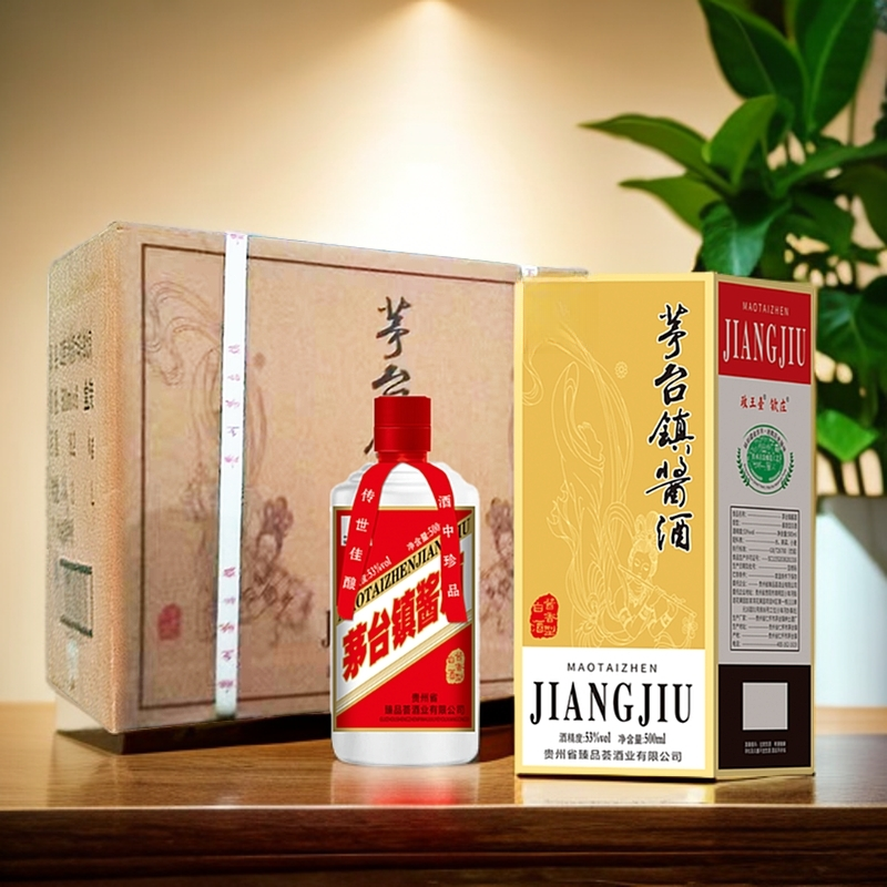 政王台【茅台镇酱酒】53度酱香型白酒500ml*6整箱包装纯粮食酒