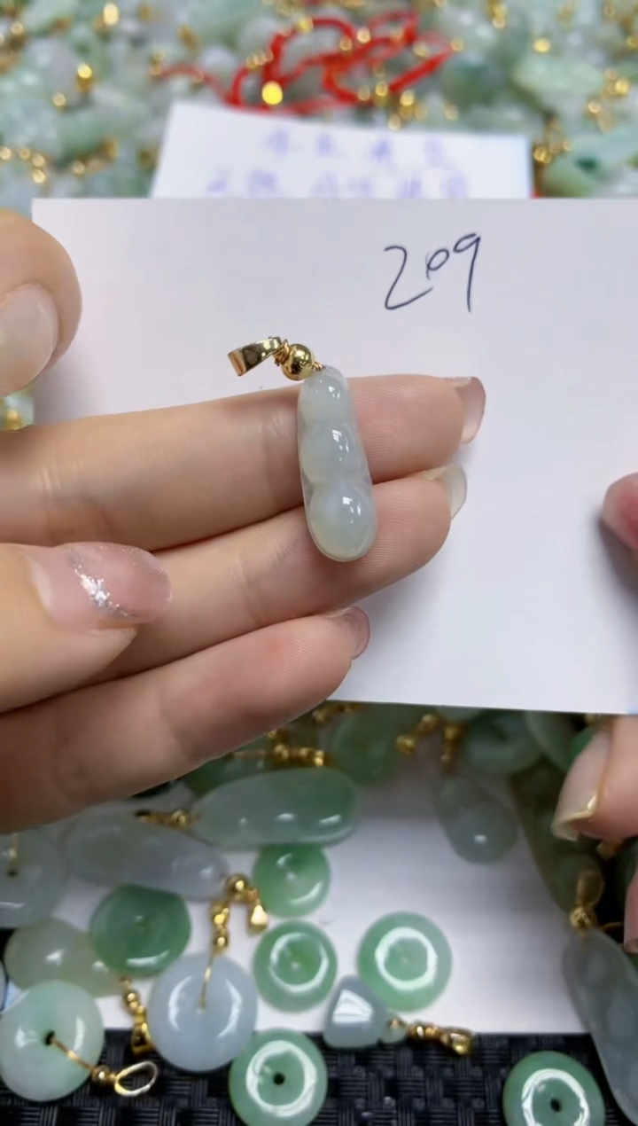 【闪购商品】翡翠颈饰合金   天然A货翡翠