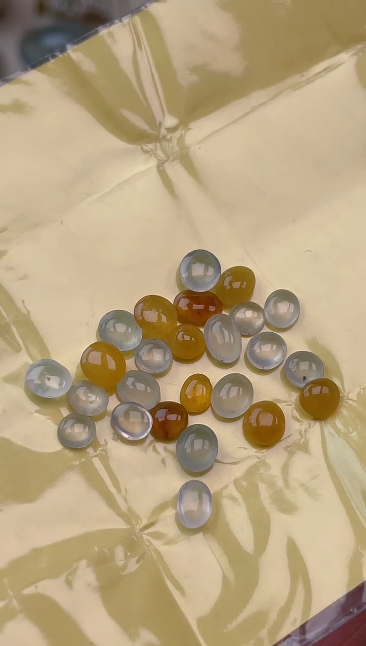 裸石翡翠天然翡翠蛋面