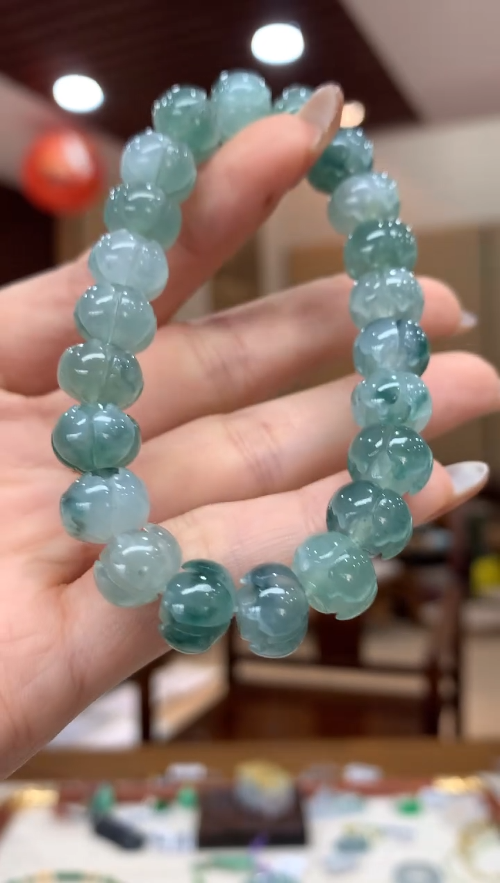 未镶嵌手串翡翠手串