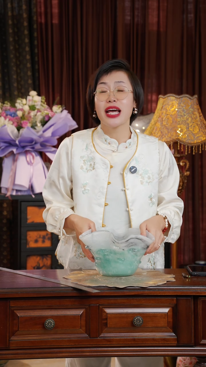 琉璃水晶琉璃白菜