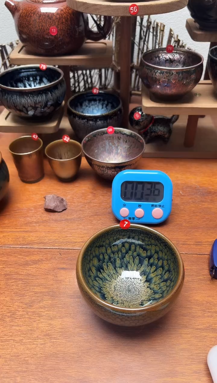 茶盏日*7号建盏工匠茶器