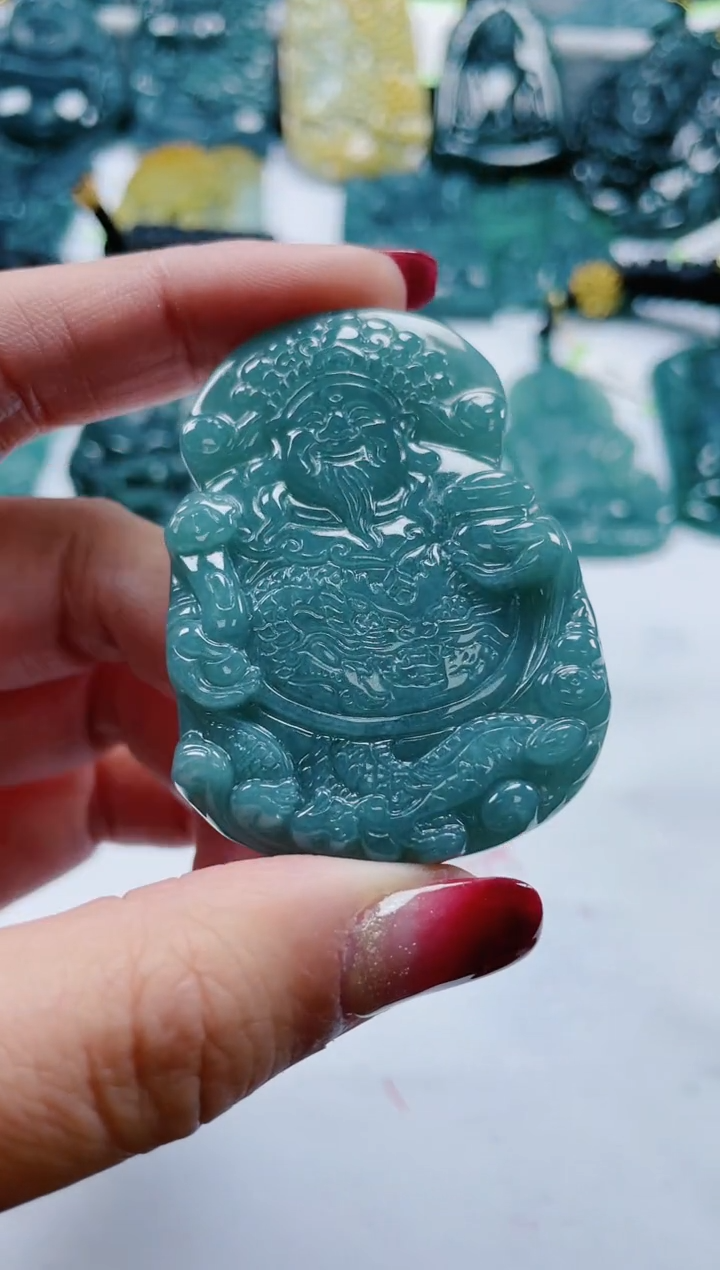 【闪购商品】翡翠颈饰未镶嵌多样性发货一件发货-财神