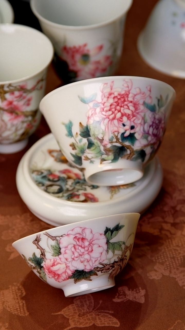 芙蓉花杯单拍3333