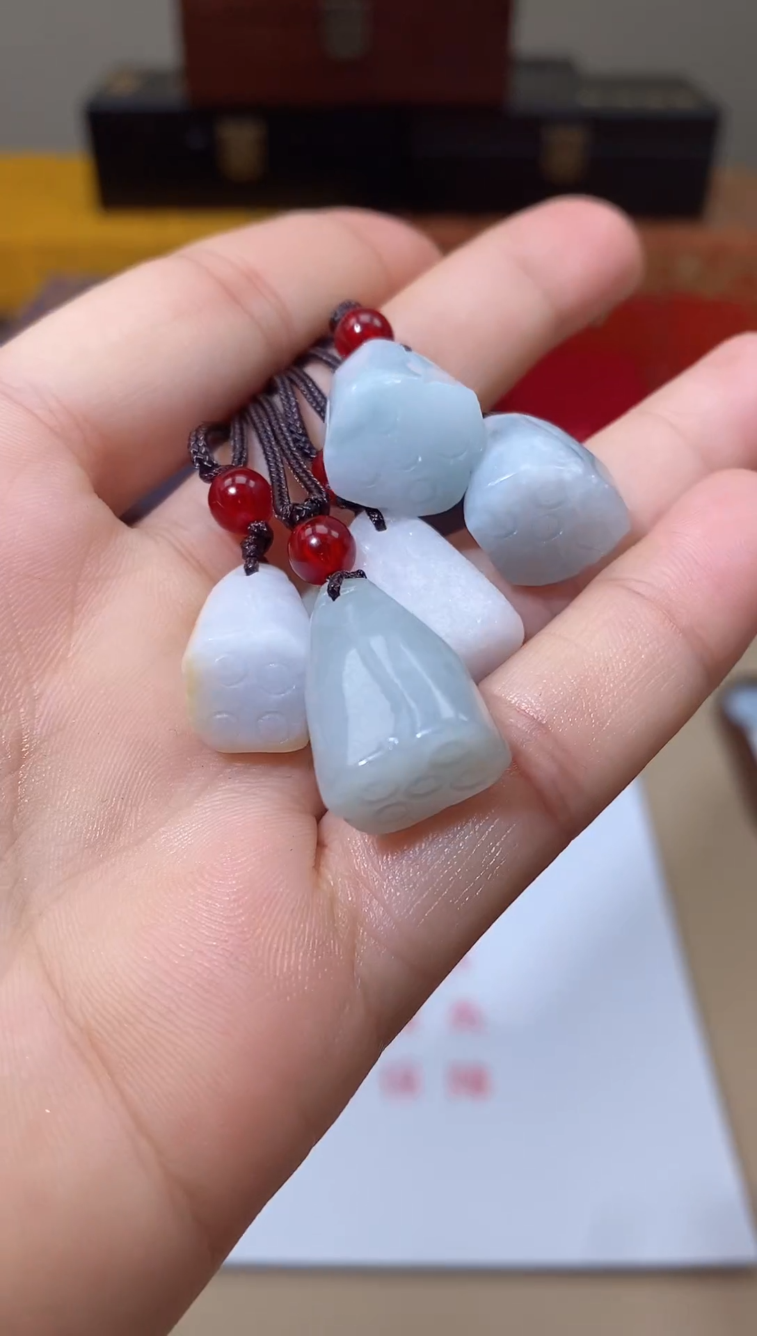 【闪购商品】翡翠颈饰未镶嵌天然A货翡翠（多样性发一）