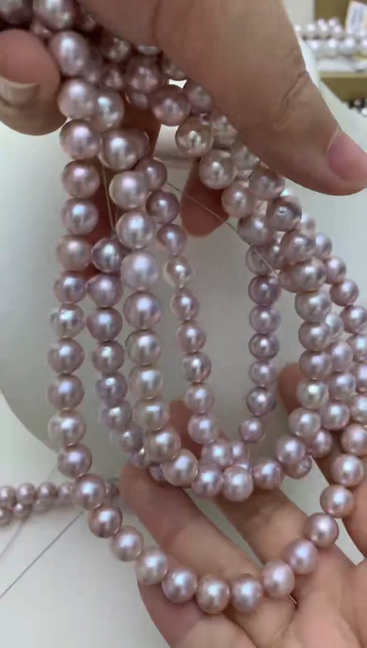 项链未镶嵌淡水珍珠w37 多样性发其一